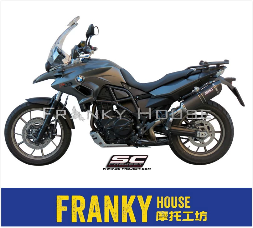 SC DỰ ÁN BMW 12-15 BMWF700GS mới đề nghị sửa đổi ống xả bằng sợi carbon - Ống xả xe máy