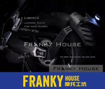 (F home) Ducati Ducati little Monster Monster 821 shaped mud rear wheel license plate frame