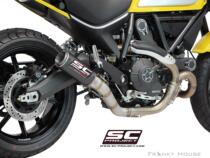 SC PROJECT DUCATI DUCATI self-travel S CRAMBLER new carbon fiber exhaust tail section Coke cans