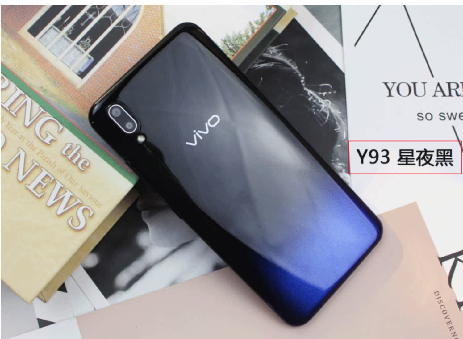 Điện thoại di động Vivo Y93 hoàn toàn mới máy vivoy93 thông minh đầy đủ Netton thả màn hình điện thoại di động vivoY97 chính hãng - Điện thoại di động giá điện thoại xiaomi