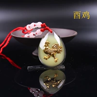 Большое утолщенное ожерелье ночной линии-夜 курица