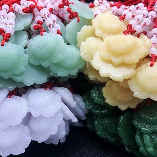 Природная руда из белого нефрита, оригинальная подвеска, ожерелье подходит для мужчин и женщин