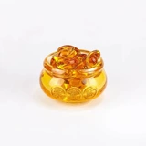 Новый китайский кристалл кристалл объем сокровища сокровища желтые золотые слитки искусственные желтые кристаллические ингредиенты сокровищ