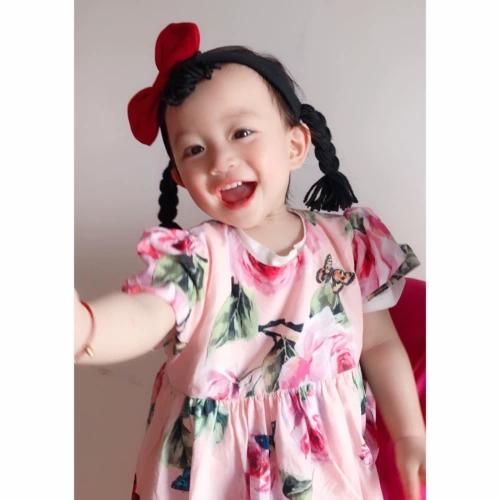 Парик для новорожденных с бантиком с косичкой, детская повязка на голову подходит для мужчин и женщин для девочек, ободок, заколка для волос, аксессуар для волос