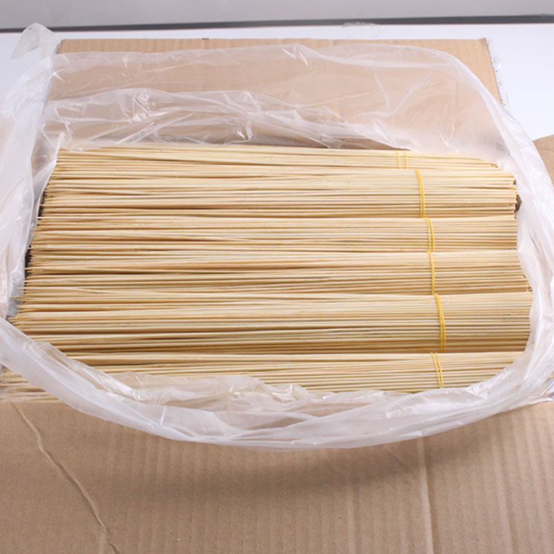 Horse roadside edge spicy hot and disposable barbecue small bamboo sign 33CM40 string of incense to wear vegetable string hot pot white sign