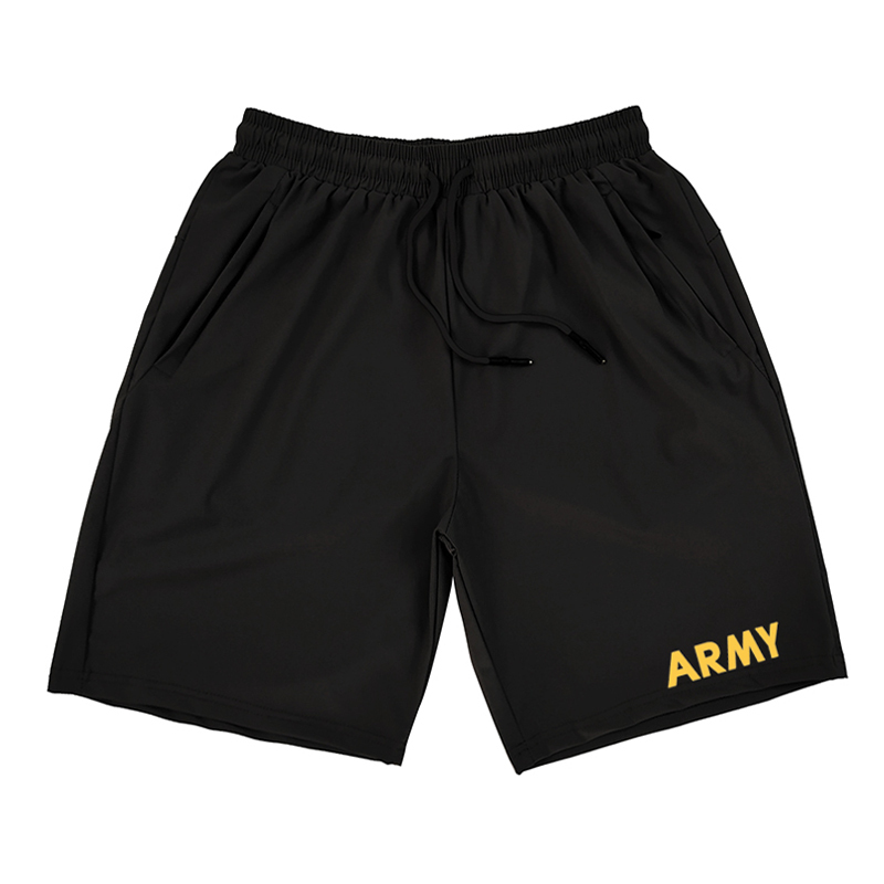 Us Military Physical Training Sports Shorts Men's Running Ice Silk Quick-Drying Army Pants Five-Point Trendy Loose Large Size