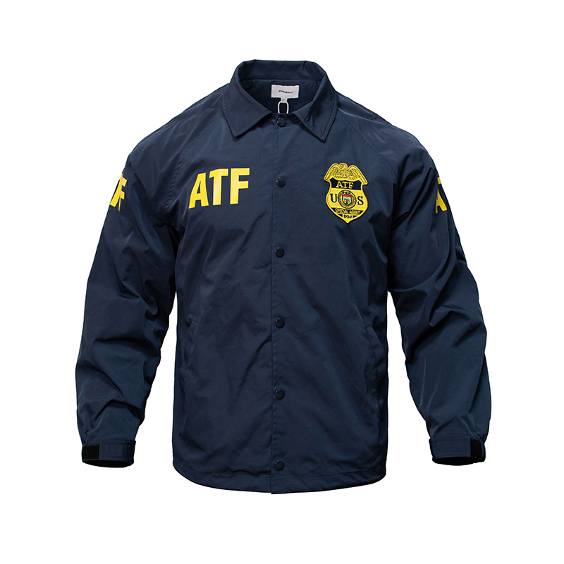 Tough Guy American Atf Spring and Autumn Coach Jacket Men's Thin Identification Uniform Tactical Windbreaker Summer Coat Men's Top