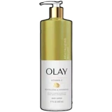 Olay, осветляющий увлажняющий разглаживающий крем для тела содержит никотиновую кислоту, американская версия