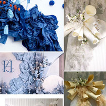 Sydney paper color soft paper for wedding arrangement paper ins Wind diy wedding scene paper art decoration hand kneading paper