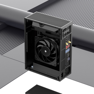[D1 2.0 spot] Акат D1 ITX корпус из карты ножа все алюминия сплав ITX корпус