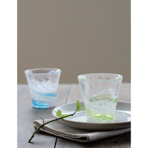 Off-the-shelf imported from Japan Tianjin qing nitrate sub-level people hand-made in vain water glass cold cup drinking cup