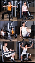 Integrated trainer Sanfei luxury five-person station integrated trainer trainer LC9800