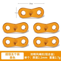 Значение оранжевого значения пять ветряных веревков C C Burss