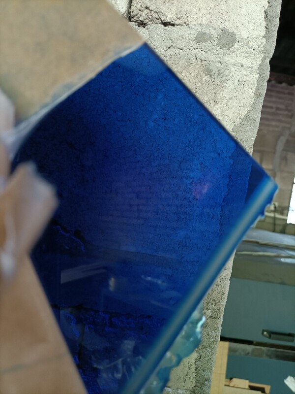 Dark Blue Transparent Acrylic