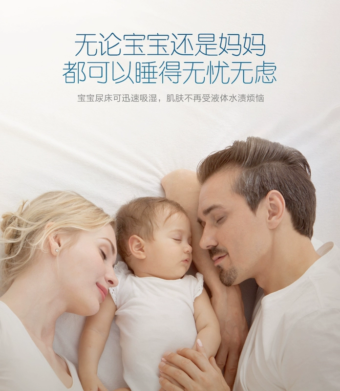 Giường ngủ không thấm nước một mảnh cotton 1,8m Simmons nệm bông bảo vệ thấm thấm khí trải giường chống bụi ga trải giường chun đẹp	