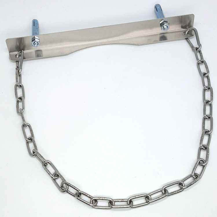 304 stainless steel oxygen cylinder holder nylon with ABS plastic fixed ...