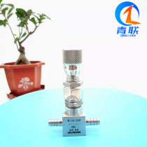 WL94H-64P stainless steel 304 high pressure scale flow valve pagoda head micro sampling valve hose regulating valve