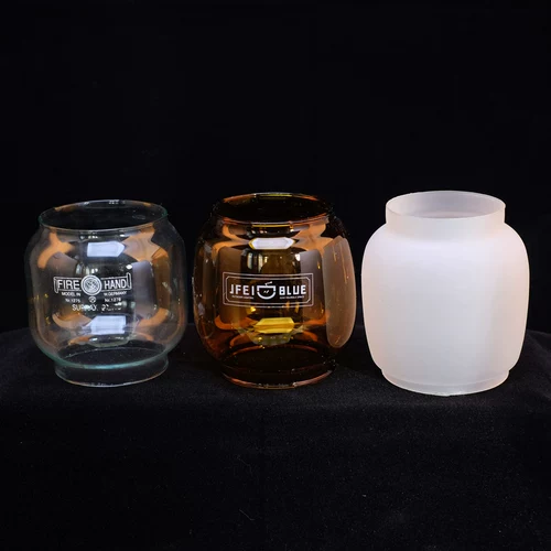 Дорожное белое масло для кемпинга, янтарный стеклянный абажур, аксессуары