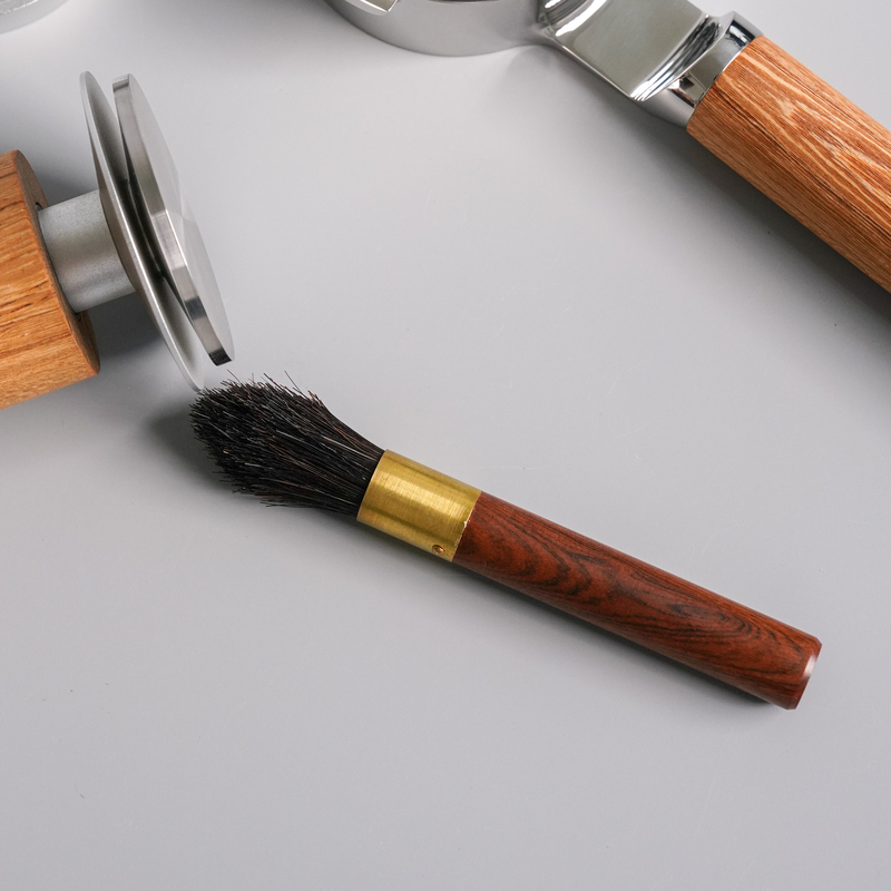Weber Workshops Cleaning Brush Coffee Grinder Cleaning Brush Wooden Handle Bristle Brush