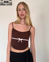 Motel Rocks Womens Clothing UK Direct Mail UO New Ceisya Back Tight Suspender