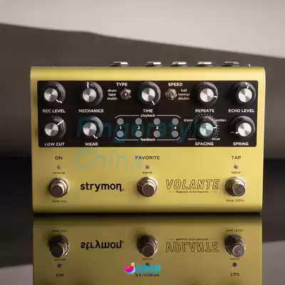 New Strymon VOLANTE audio tape delay spring mixer phrase single block effect in stock