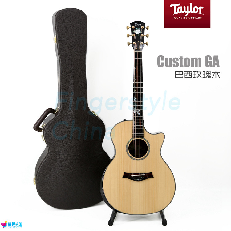 American Taylor Taylor custom Brazilian rosewood GA barrel electric box Folk guitar(SOLD OUT)