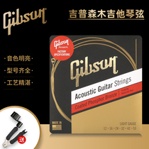 Gibson Gibson Strings J200 MB12 CPB12 BRW12 BRS12 Brass Phosphorous Copper Acoustic Guitar Strings