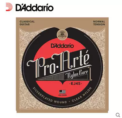 DAddario Dadario classical guitar nylon strings standard tension EJ45 high tension EJ46
