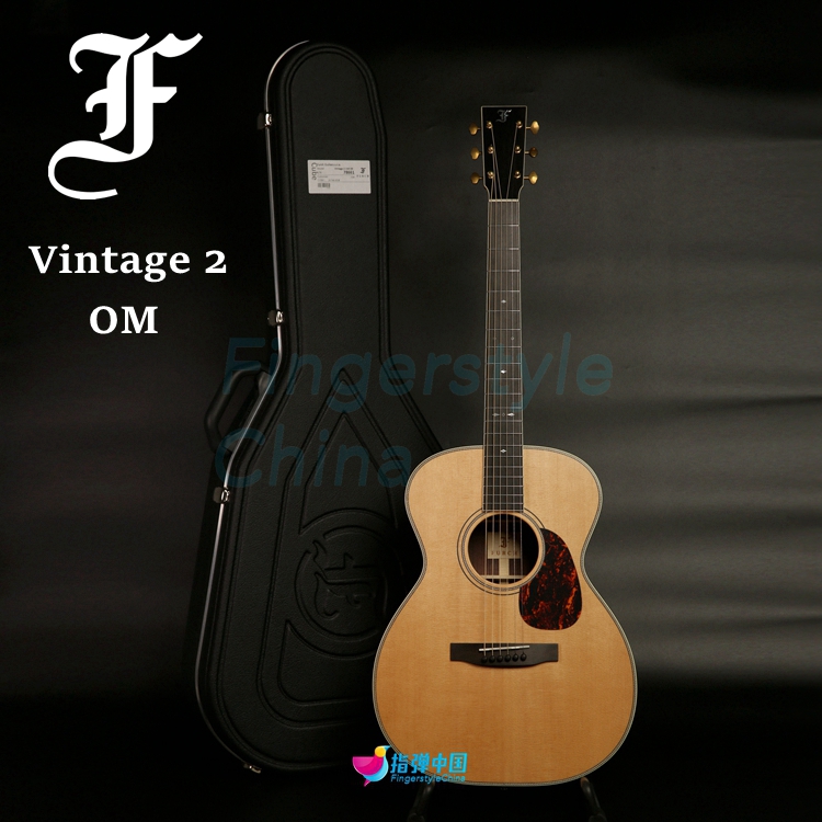 Furch Czech handmade violin Vintage 2 OM SR full veneer folk wood guitar finger bombs China