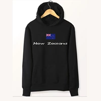 Áo len cờ New Zealand màu đen New Zealand thể thao và áo hoodie cotton tùy chỉnh áo hoodie
