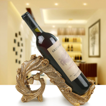European banquet resin European red wine rack ornaments creative wine rack household red wine bottle rack display shelf
