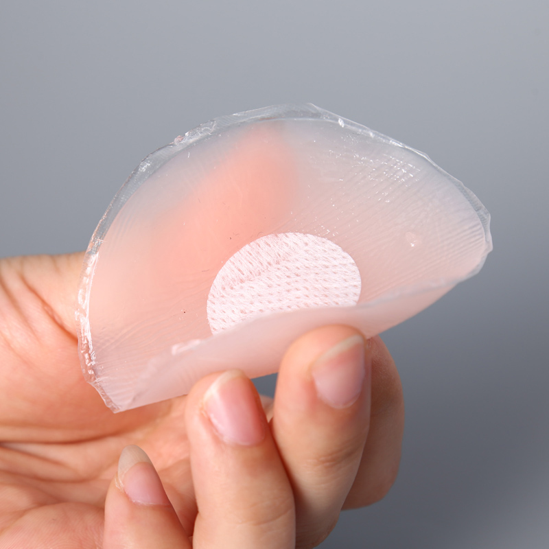 Dán sữa chống va chạm núm vú dán ngực dính thoáng khí silicone bơi không thấm nước cô dâu đầm nữ miếng dán nâng ngưc