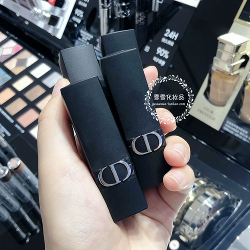 [Домашний счетчик] Dior Dior Lieyan Blue Gold Lock Помада 999# 855# Цвет блокировки
