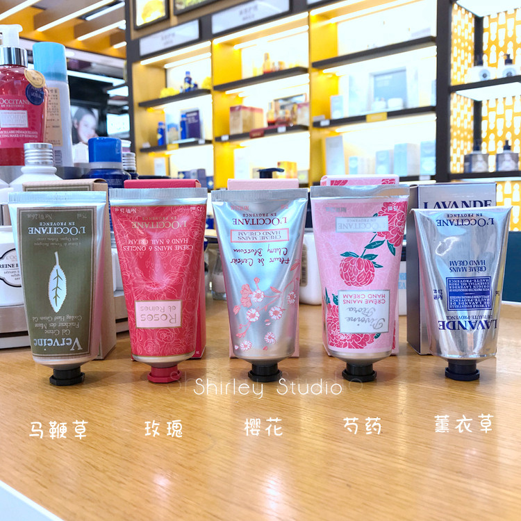 Usd 3448 Loccitane Verbena Lavender Rose Peony Cherry