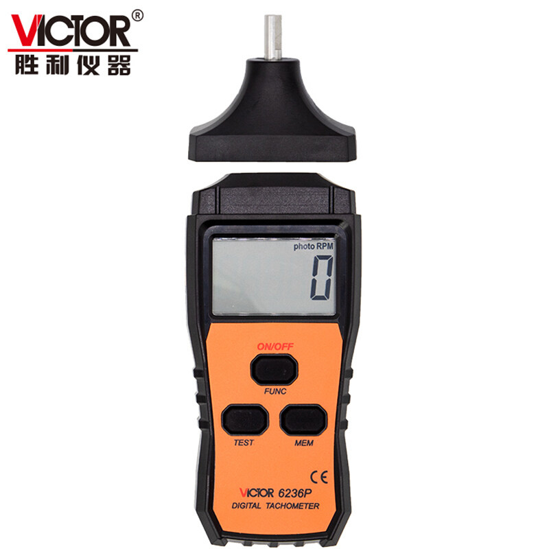 VICTOR Triumph Instrument VC6236P Non-contact Contact-type transspeed table Optoelectric speed meter Meter Rev Gauge