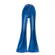 High waist flared jeans women's spring and autumn retro temperament Korean version skinny elastic slim loose wide leg trousers