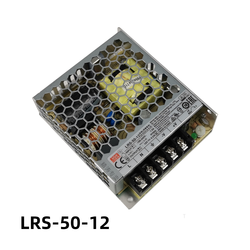 LRS-50-24 Taiwan Mingwei switching power 12V 12V 5V 36V 48V 15V 15V 3 3V ultra-thin W instead of NES