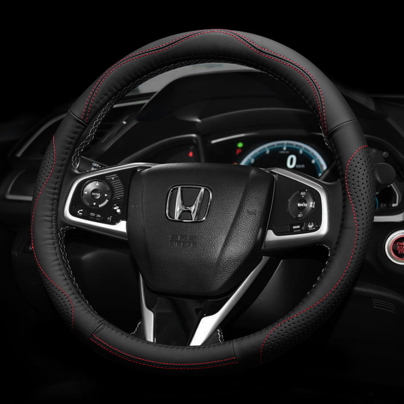 2021 new Dongfeng Honda XI XI Thoughts Steering Wheel Cover Genuine Leather Old 89 Generation Four Seasons special to cover the cover