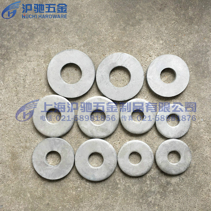 Promotion GB96 hot-dip galvanized hot-dip galvanized thickened flat washer gasket M6M8M10M12M16M20M24