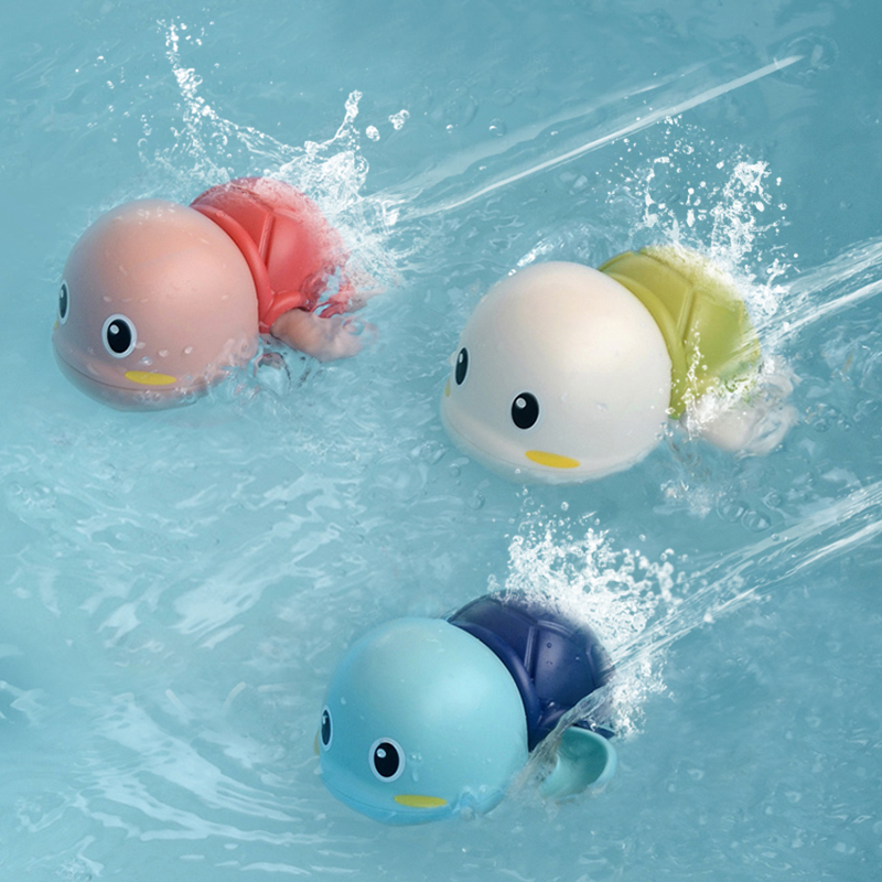 Baby bath toy shaking sound with the same swimming baby water turtle boy girl child toy set