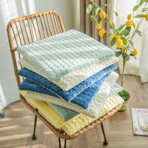 Winter plush thicker chair mat warm butt mat Nordic minimal modern anti-slip chair mat office cushion