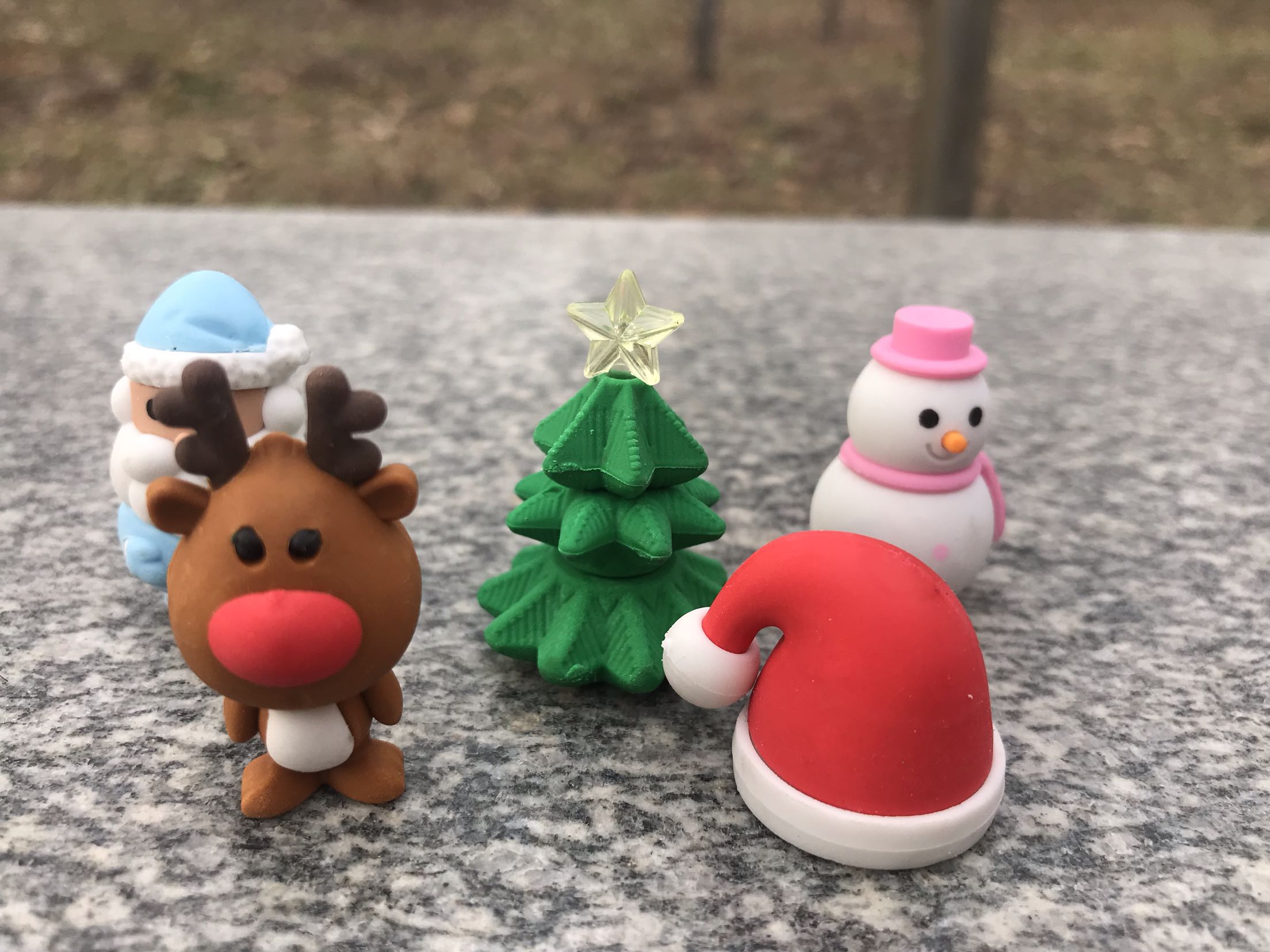 Special Santa Claus Model Rubber Birthday Gift Prize