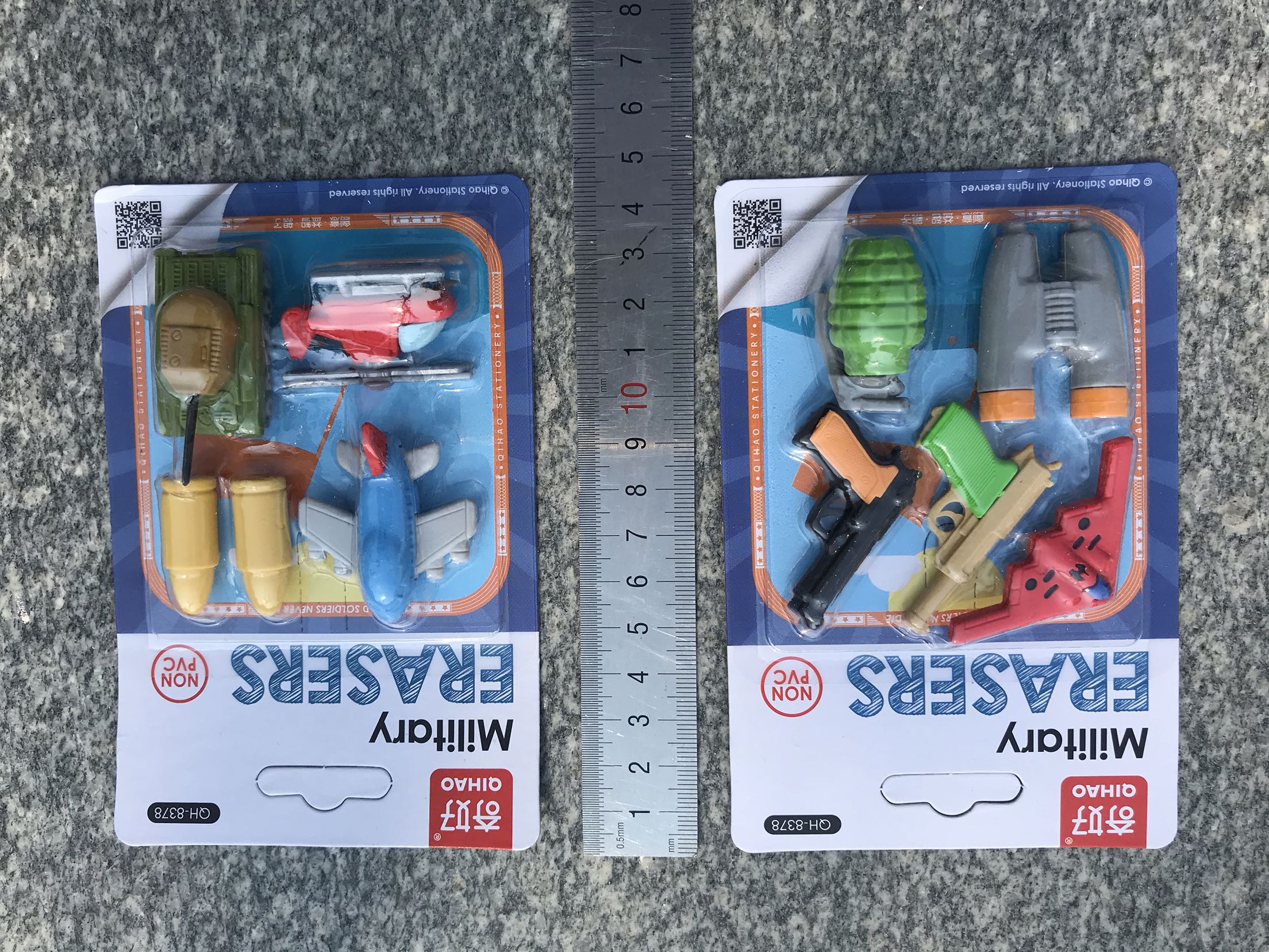 The chic new styling rubber rubs on the back.