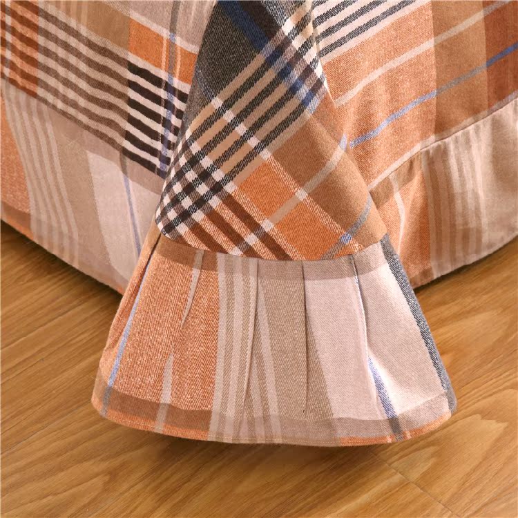 mảnh duy nhất của tấm bông flannel mà không rộng khảm 250 * 250 đơn đôi tăng Sheets - Khăn trải giường ga trải giường mùa hè