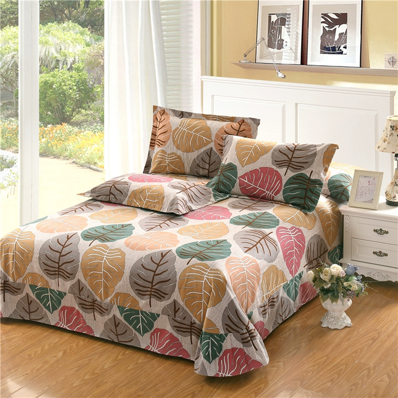 mảnh duy nhất của tấm bông flannel mà không rộng khảm 250 * 250 đơn đôi tăng Sheets - Khăn trải giường