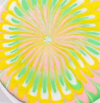 Water rubbing set childrens floating water paint finger painting wet rubbing painting tools kindergarten art creative materials