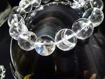 Rainbow white crystal bracelet corresponds to the top wheel purification and healing to enhance wisdom inspiration creativity natural crystal