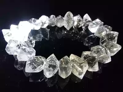 And beauty Crystal shiny diamond crystal bracelet Crystal gravel