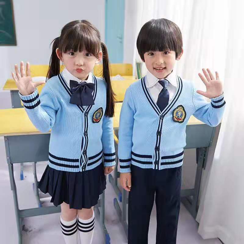 Men's and women's children's ties Korean version of the primary school uniform Bow tie collar flower suit Solid wine red big red