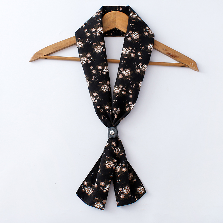 Student male scarf narrow towel tissue towel scarf male and female winter Han edition is simple